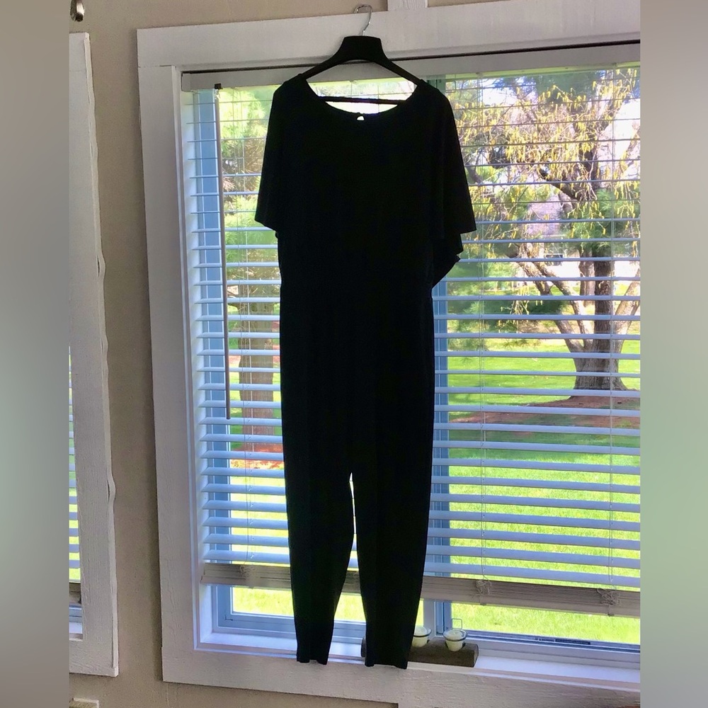 Soft Surroundings Black Jumpsuit Sz. Medium